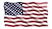 Rogue River Tactical 10x6 Large Waving American USA Flag Truck Window Decal Patriotic Auto Bumper Sticker Vinyl for Car Truck RV SUV Boat Support US Military