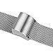 Fitbit Charge 2 Band, Soulen Milanese Loop Stainless Steel Replacement Accessories Magnetic Metal Clasp Large Small Fitbit Charge 2 Wirstband (Silver, Small)