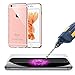 Boonix iPhone SE Protective Case with Tempered Glass Screen Protector, Crystal Clear TPU Bumper Shell for Apple iPhone SE & iPhone 5S 5 [iPhone SE/5S/5 Clear]