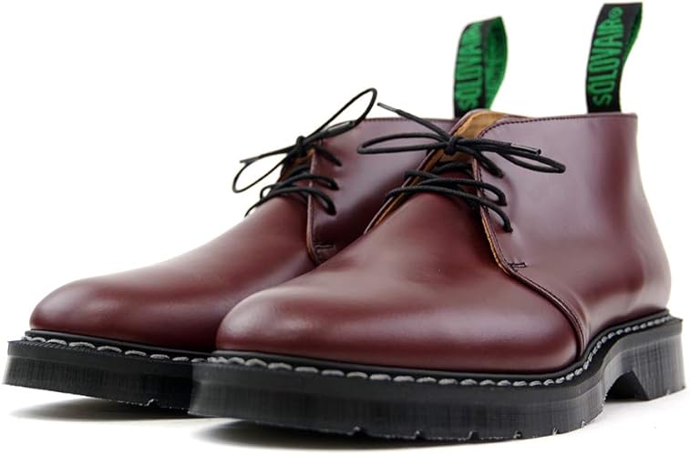 oxblood chukka boots