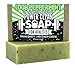 Peppermint Essential Oil Soap 4oz Bar for Athletes- Organic Base Oils and All Natural Ingredients- No SLS