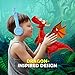 Mpow Kids Headphones 85dB Volume Limited Hearing Protection, Child-Friendly Silicone, Dragon Inspired Wired On-Ear Headsets, Gifts/Present to Children, Headphones School/Home/Travel