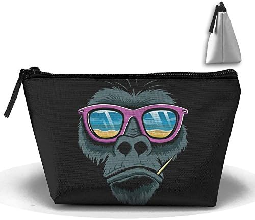 Trapezoid Portable Travel Toiletry Pouch Sunglasses Ape Boss Cosmetic Bags Multifunction Clutch Bag