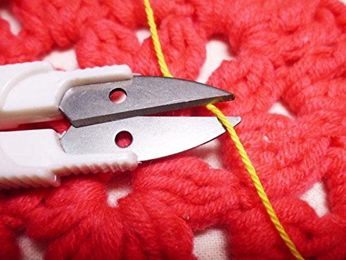 Hui Tong fabric pinking shears, sewing scissors ,Pinking Shears, pinking scissors,(5mm scalloped, Orange)