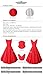 Anni Coco Women's Classy Audrey Hepburn 1950s Floral Lace Vintage Swing Dress