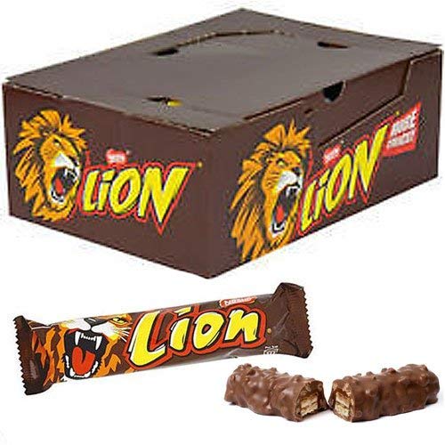 Lion Original Chocolate Bar by Nestle Full Box of 40 x 41g Bars Buy