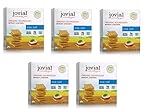Jovial Sea Salt Sourdough Einkorn Crackers 4.5 Oz (5 Pack)