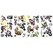 Roommates 771Scs Nintendo Mario Kart Peel And Stick Wall Decals, 34 Count