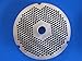 #32 x 1/8 meat grinder disc plate Hobart Cabelas LEM 3mm FINE GRIND holes for bologna, hot dogs etc