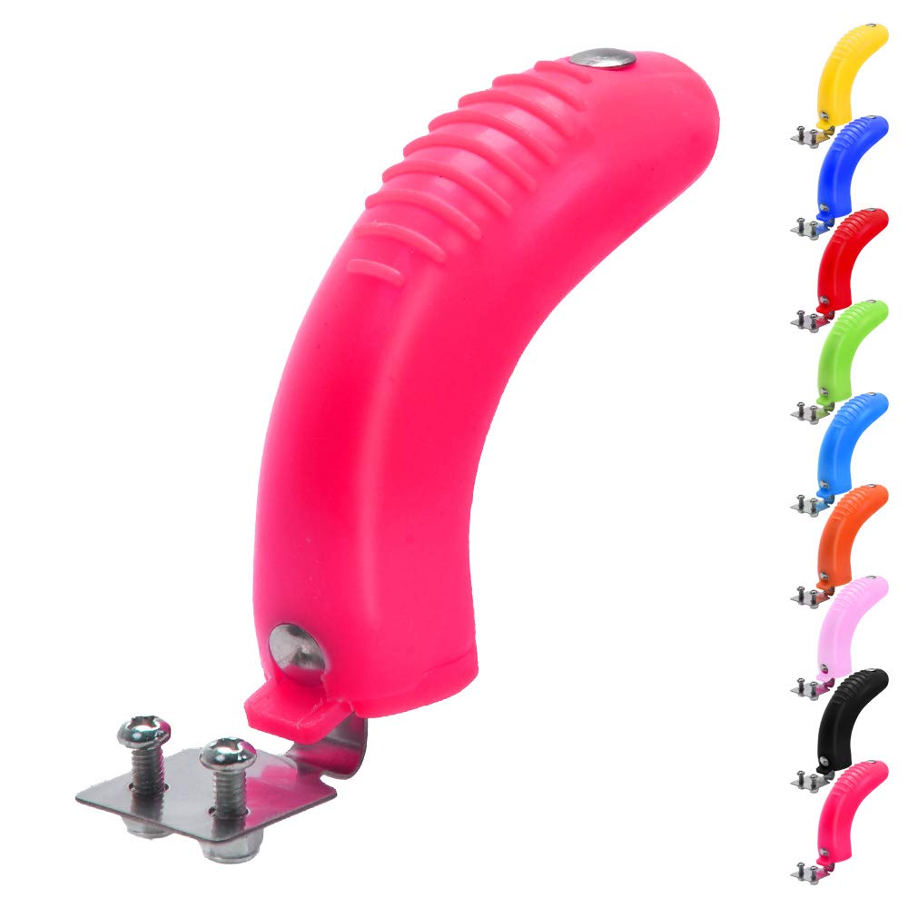 OTFAITP Rear Brake Pads of Scooter Replacement for Micro Mini/3in1 Deluxe Series 3-Wheel Scooter (Rose Red) — image 1