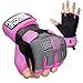 Ringside Gel Boxing MMA Hand Wraps, Small, Pink/Black