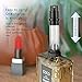 Louischanzl 5ml Portable Mini Refillable Perfume Atomizer Bottle 1Pc, LeakProof Nozzle, Travel and Outdoor Empty Spray Bottles, Metal Matte Material, Glass Inner Bottle. (Classic Series Silver)
