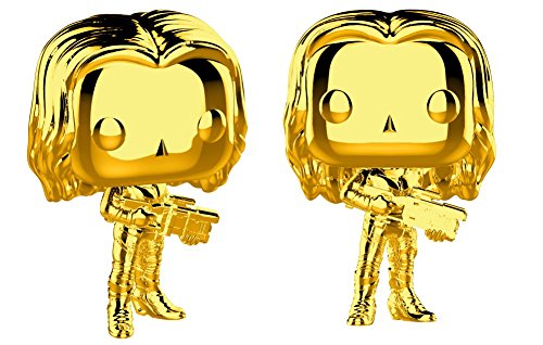 Funko Pop Marvel: Marvel Studios 10 - Gamora (Gold Chrome) Collectible Figure, Multicolor