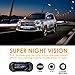 Vantrue X3 WiFi Dash Cam, QHD 2.5K 1440P 30fps 1080P 60fps Dash Camera 170 Degree Wide Angle Car Camera for Cars and Trucks, Super HDR Night Vision, Parking Mode, Motion Detection, Support 256GB Max
