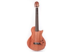 Fojill Electric Classical Guitar Classic Nylon String Travel Portable Silent Practice Guitars Mahogany Body Neck Rosewood Fre