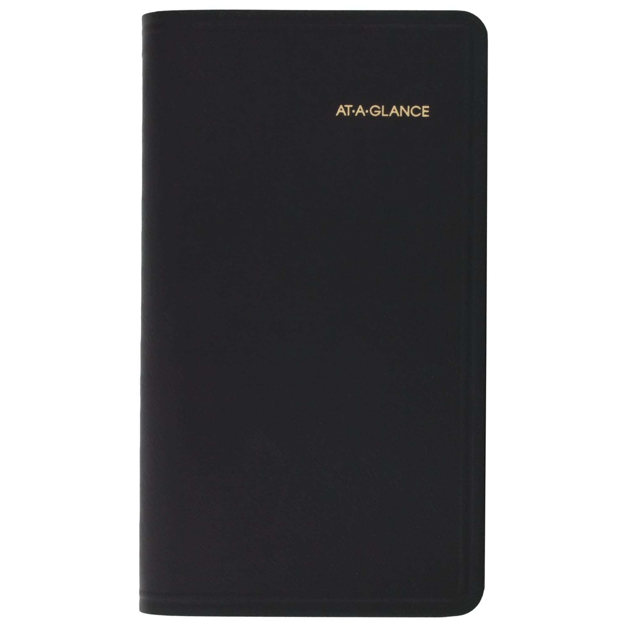 AT-A-GLANCE 2023 Weekly Pocket Calendar, Appointment Book, 3-1/4" x 6-1/4", Pocket Size, Refillable, Telephone/Address, Black (7000805)