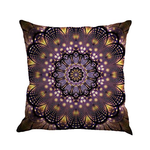 KMG Kimloog Hot Sale!Mandala Pillow Case Bohemia Design Indoor Outdoor Decorative Square Cushion ...