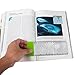 Ctzrzyt Pocket Ruler Bookmark Magnifier Sheet Magnifying 3X Magnification