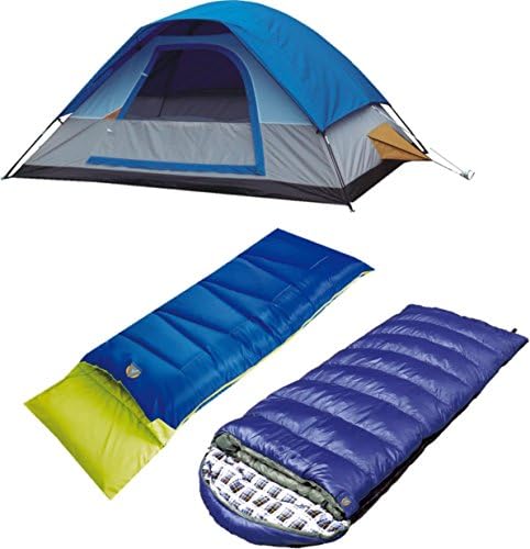 Alpinizmo High Peak USA HP 330 5 Tent Combo, Blue, One Size