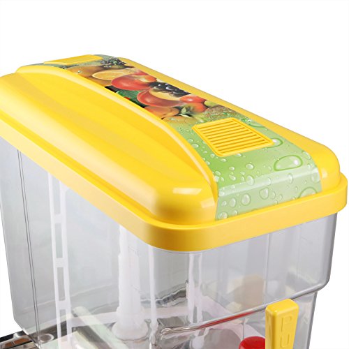 FoodKing Juice Dispenser Commercial Beverage Dispenser with Spigot Single Tank Stainless Steel