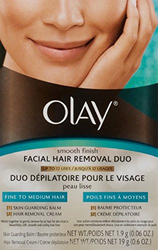 Amazon Com Olay Smooth Finish Facial Hair Removal Duo Kit 1 Kit
