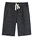 HARBETH Men's Casual Soft Cotton Elastic Fleece Jogger Gym Active Running Hiking Pocket Shorts
