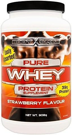 Body Supreme Whey Protein - Strawberry (908g) - Pack of 6