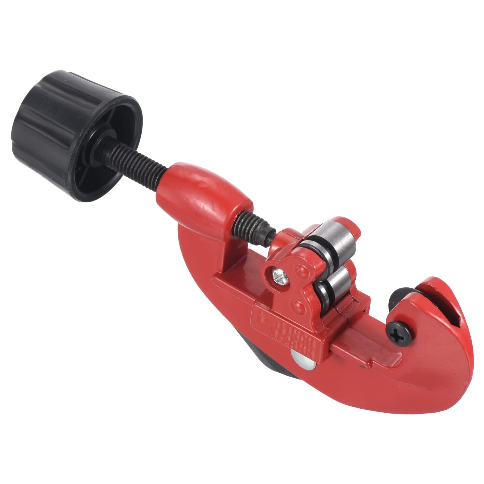 PATIKIL 1/8" to 1-3/32" Pipe Tubing Cutter, for Corrugated Stainless Steel Tubing Copper Pipe, Black Red