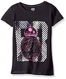 Star Wars' Girls T-Shirt, BB8 Black, Small-7