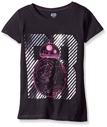 UPC 887648066052, Star Wars&#39; Girls T-Shirt, BB8 Black, X-Large-16