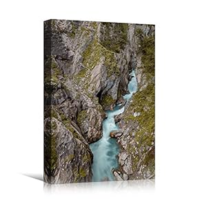 signwin Canvas Wall Art Between Valleys Landscape Multicolor...