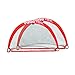 PUGG - Ultra Q5 Weighted Pop Up Soccer Goal - Portable Training Football Net - Pair (Red)