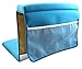 Life Upgrade Bath Kneeler in Blue - Padded Knee and Elbow Baby Bath Tub Cushion Mat with Pockets