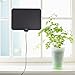 DuaFire Amplified HDTV Antenna, Super Thin Digital Indoor HDTV Antenna - 25 Miles Range with 10ft High Performance Coax Cable