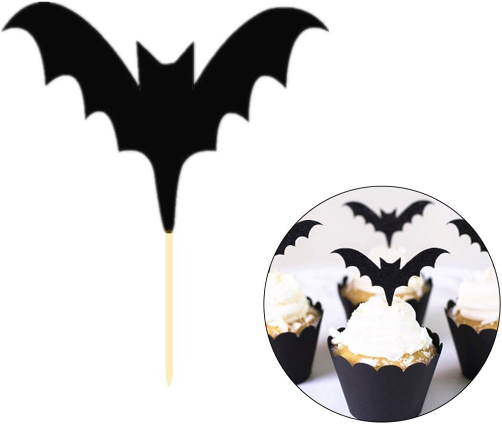 Amazon Co Jp Bestoyard ケーキの装飾セットハロウィーンのバットのパターンエッジキャベツトッパーdecorsパーティー用品24個 おもちゃ Amazon Co Jp Bestoyard ケーキの装飾セットハロウィーンのバットのパターンエッジキャベツトッパーdecorsパーティー用品24個 おもちゃ