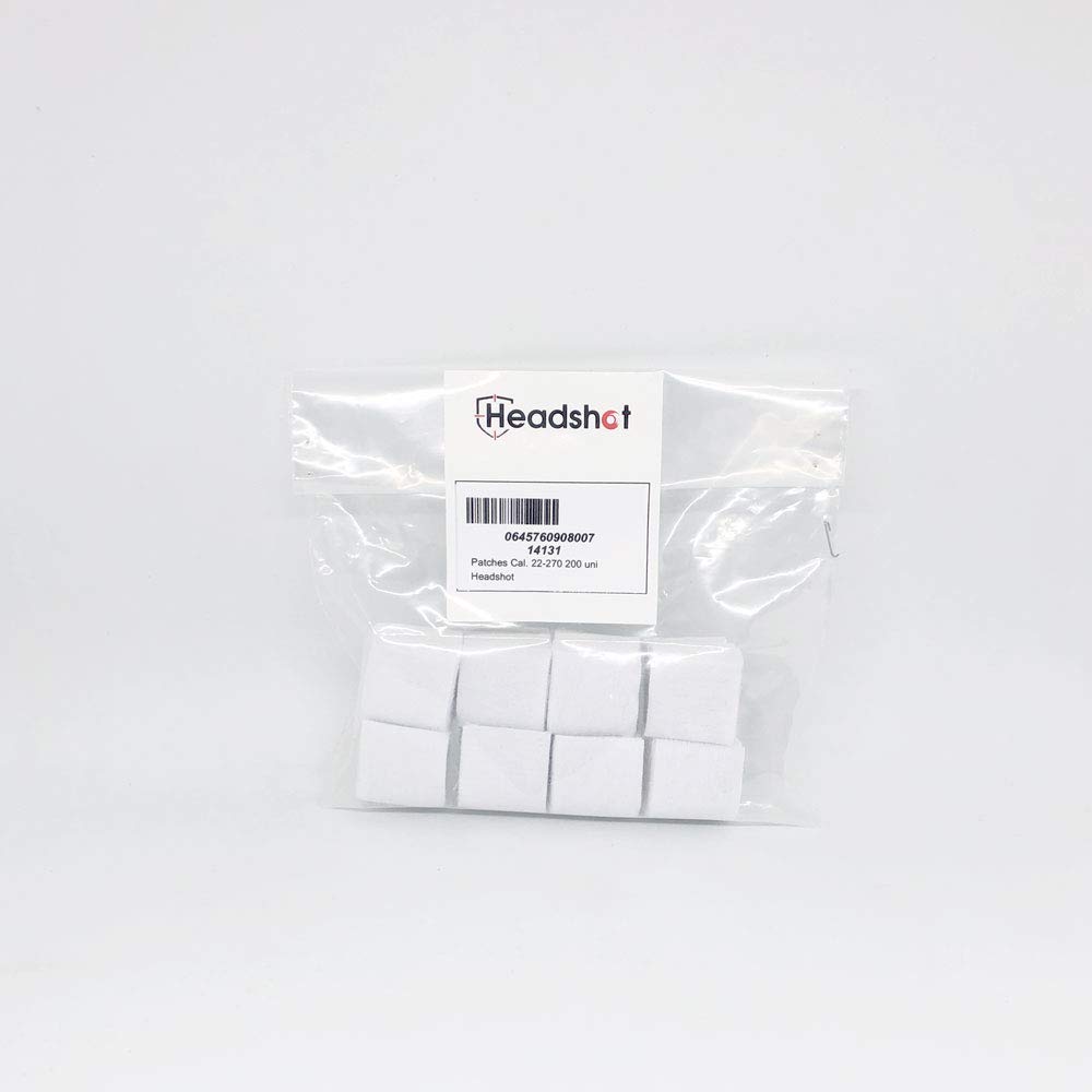 HEADSHOT Patches Lime 22-270 200 Uni, Adults Unisex, White, One Size