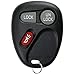 KeylessOption Keyless Entry Remote Control Car Key Fob Replacement for 15732803