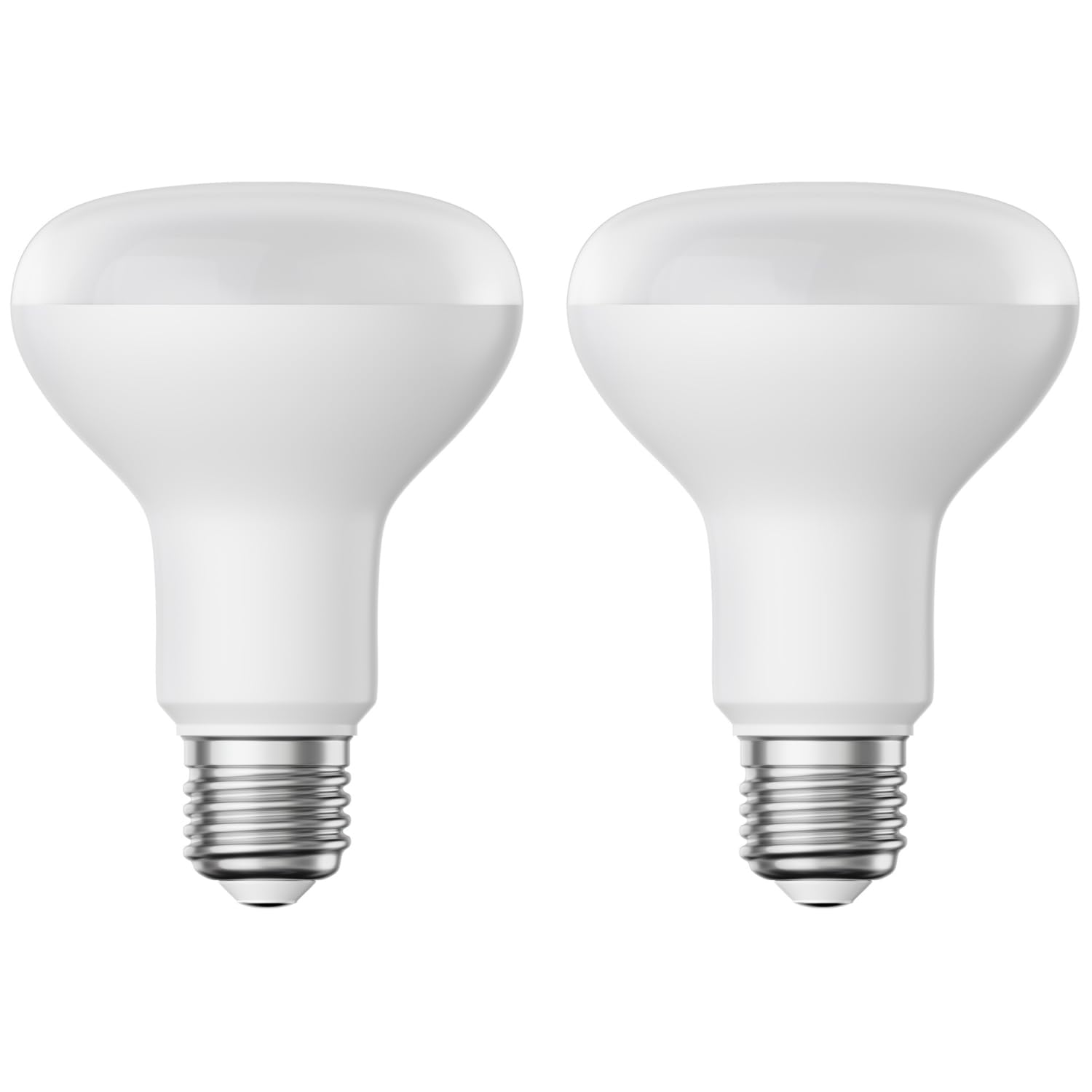 ledscom.de 2 Pieces E27 LED Bulb, R80, Warm White (2700 K), 10 W, 935lm, matt โ image 1