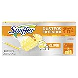 Swiffer 360 Dusters Heavy Duty Starter Kit, Extendable Handle, 3 Count