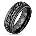 STR-0450 Stainless Steel Black IP Grooved Edge Center Chain Ring (12)