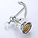 Kabter Brass Coat Hooks Chrome