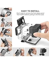 Estuche impermeable para GoPro Hero 7 Hero 6 Hero 5 Hero 2018 45 M Carcasa de Rhodesian subacuática con accesorios de soporte para la cámara de acción GoPro Hero7 Hero6 Hero5 Hero