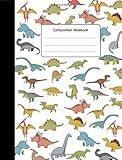Composition Notebook: Dinosaur Lover Notebook Party Gift College Ruled Lines Cute Journal