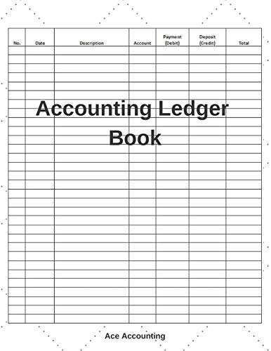 Amazon com: Accounting Ledger Book: A Simple Accounting Ledger Notebook Amazon com: Accounting Ledger Book: A Simple Accounting Ledger Notebook