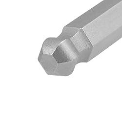 uxcell 3 Pcs H8 (8mm) Ball End Screwdriver Bits, S2