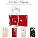 ESR Case for iPhone 8 Plus,Soft Cute Cartoon Pattern Design [Supports Wireless Charging] [Slim Fit] TPU Protective Cover for iPhone 8 Plus(Cherry Blossoms)