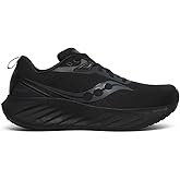 Saucony Men's Triumph 22 Sneaker, Black/Black/Black, 12.5
