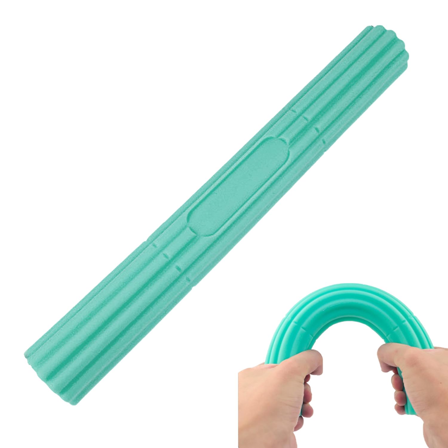 Resistance Bar, 30.5cm Twist and Flex Exercise Bar for Grip Strength, Elbow, Wrist, and Forearm Training, Ideal for Tennis Elbow & Tendonitis Relief, Medium Resistance