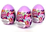 3 My Little Pony Surprise Eggs with Toy and Candy Inside. Exciting and Fun Toy By Bon Bon Buddies for Children As Seen in Unboxing and Unwrapping Videos on Youtube.