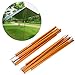 Outdoor Tent Pole Rod,2 Pcs Aluminium Alloy Tent Bar Rod Pole Tent Accessories Tent Building Supporting Rod Pole Awning Frames Kit for Hiking Cam (6Mm*2000Mm(Style?¡§|?¡ì2))